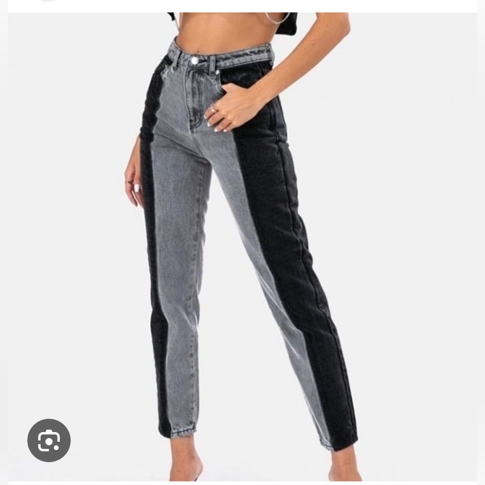 Adika black and grey jeans